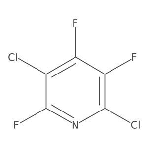 2,5-Dichloro-3,4,6-trifluoropyridine Structure