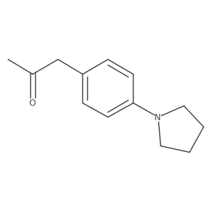 1-[4-(Pyrrolidin-1-yl)phenyl]propan-2-one Structure