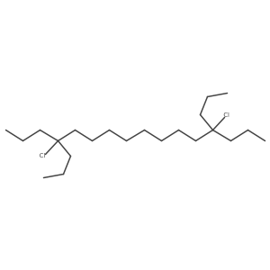 4,13-Dichloro-4,13-dipropylhexadecane结构式