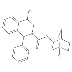 4R-Hydroxy solifenacin N1-oxide Structure