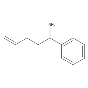(1S)-1-phenylpent-4-en-1-amine Structure