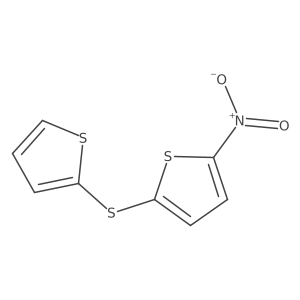 2-Nitro-5-(2-thienylthio)thiophene结构式
