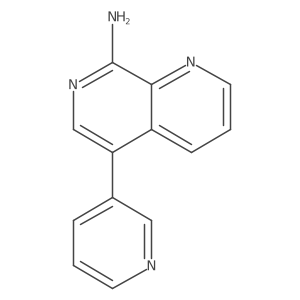 5-Pyridin-3-yl-[1,7]naphthyridin-8-ylamine结构式