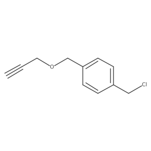 1-Chloromethyl-4-prop-2-ynyloxymethyl-benzene Structure