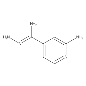 N',2-diaminopyridine-4-carboximidamide结构式