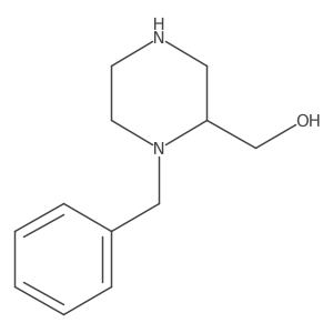 (S)-(1-Benzylpiperazin-2-yl)methanol Structure
