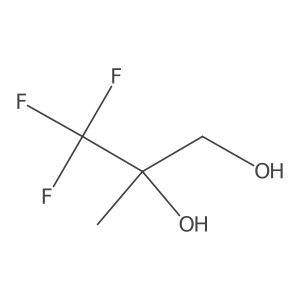 3,3,3-Trifluoro-2-methylpropane-1,2-diol Structure