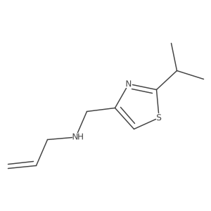 2-(1-Methylethyl)-N-2-propen-1-yl-4-thiazolemethanamine结构式