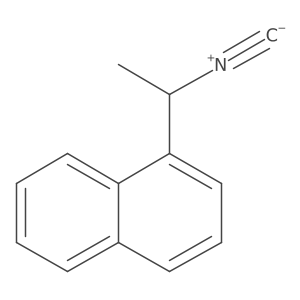 1-[(1R)-1-isocyanoethyl]naphthalene Structure