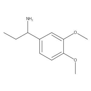 (S)-1-(3,4-Dimethoxyphenyl)propan-1-amine Structure