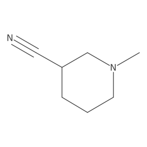 (3S)-1-Methyl-3-piperidinecarbonitrile Structure
