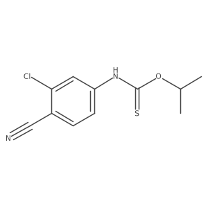 N-(3-chloro-4-cyanophenyl)(propan-2-yloxy)carbothioamide Structure