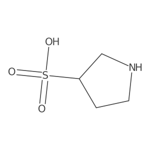 (R)-Pyrrolidine-3-sulfonic acid结构式