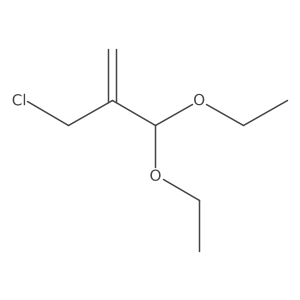 2-(Chloromethyl)-3,3-diethoxyprop-1-ene结构式