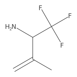 1,1,1-Trifluoro-3-methylbut-3-en-2-amine Structure