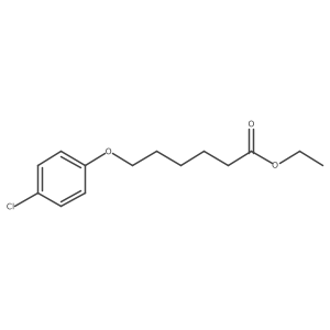 Ethyl 6-(4-chlorophenoxy)hexanoate结构式
