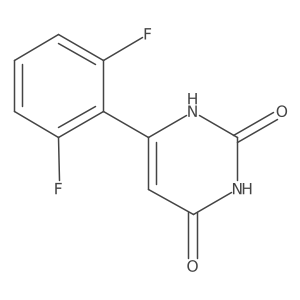 6-(2,6-difluorophenyl)pyrimidine-2,4(1H,3H)-dione Structure