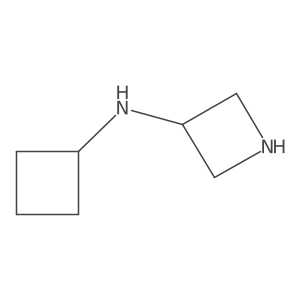 N-cyclobutylazetidin-3-amine结构式