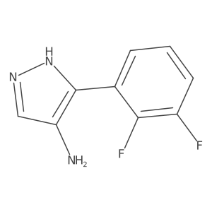 5-(2,3-difluorophenyl)-1H-pyrazol-4-amine Structure