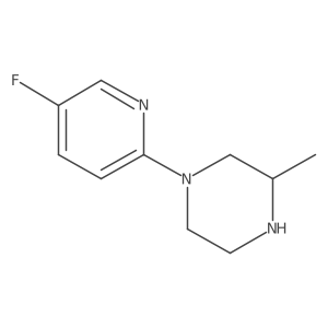 (S)-1-(5-Fluoropyridin-2-YL)-3-methylpiperazine结构式