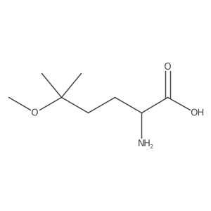 (2S)-2-amino-5-methoxy-5-methylhexanoic acid Structure