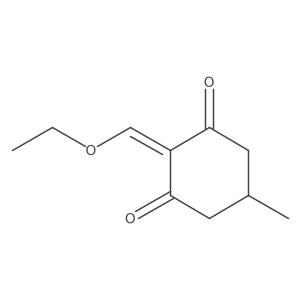 2-(Ethoxymethylidene)-5-methylcyclohexane-1,3-dione结构式