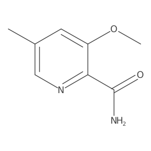 3-Methoxy-5-methylpicolinamide Structure