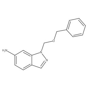 1-[(benzyloxy)methyl]-1H-indazol-6-amine Structure