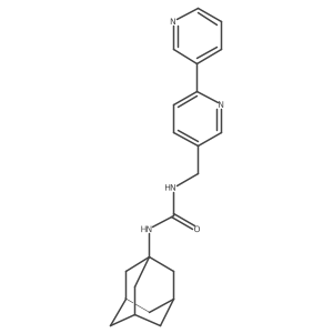 1-([2,3'-Bipyridin]-5-ylmethyl)-3-((3s,5s,7s)-adamantan-1-yl)urea Structure