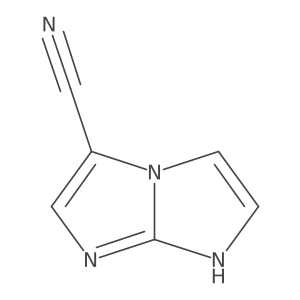 1H-Imidazo[1,2-a]imidazole-3-carbonitrile结构式