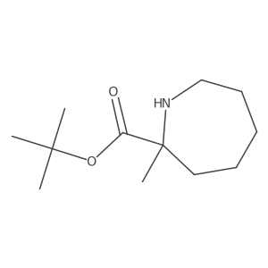 Tert-butyl 2-methylazepane-2-carboxylate结构式