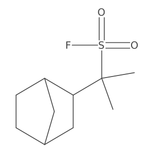 2-{Bicyclo[2.2.1]heptan-2-yl}propane-2-sulfonyl fluoride结构式