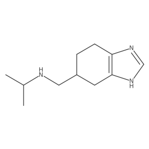 (propan-2-yl)[(4,5,6,7-tetrahydro-1H-1,3-benzodiazol-5-yl)methyl]amine Structure