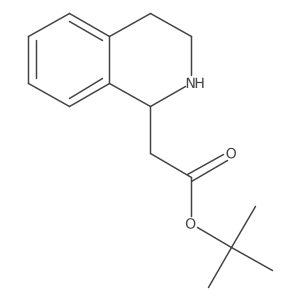 Tert-butyl 2-(1,2,3,4-tetrahydroisoquinolin-1-yl)acetate Structure