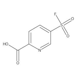5-(Fluorosulfonyl)pyridine-2-carboxylic acid结构式