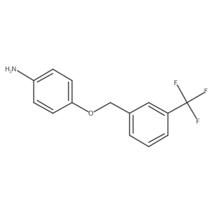 4-{[3-(Trifluoromethyl)phenyl]methoxy}aniline Structure