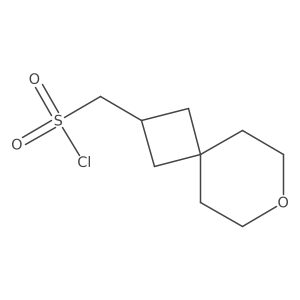 7-Oxaspiro[3.5]nonan-2-ylmethanesulfonyl chloride Structure