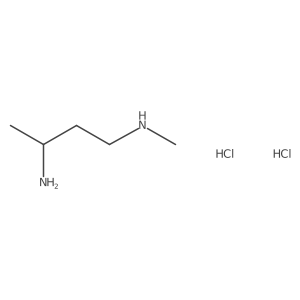 [(3R)-3-aminobutyl](methyl)aminedihydrochloride结构式