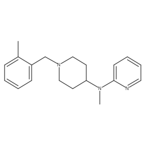 N-methyl-N-{1-[(2-methylphenyl)methyl]piperidin-4-yl}pyridin-2-amine Structure