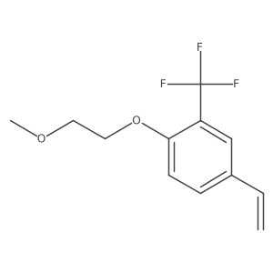 1-(2-Methoxyethoxy)-2-(trifluoromethyl)-4-vinylbenzene Structure