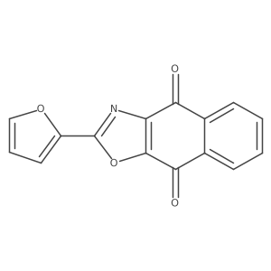 2-(Furan-2-yl)naphtho[2,3-d]oxazole-4,9-dione Structure