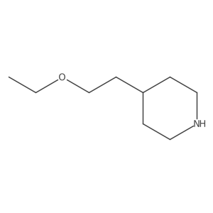 4-(2-Ethoxyethyl)piperidine Structure