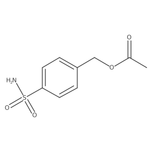 (4-Sulfamoylphenyl)methyl acetate结构式