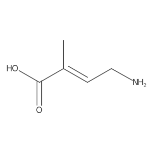 4-Amino-2-methylbut-2-enoic acid Structure