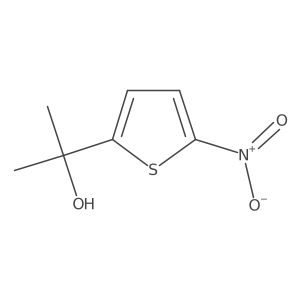 2-(5-Nitrothien-2-yl)propan-2-ol Structure