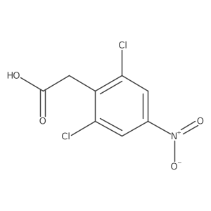 (2,6-Dichloro-4-nitro-phenyl)-acetic acid结构式