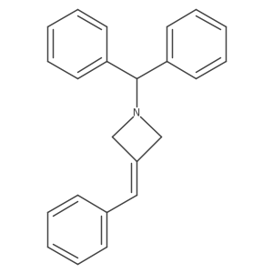 1-Benzhydryl-3-benzylideneazetidine Structure