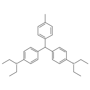 4,4'-[(4-methylphenyl)methylene]bis(N,N-diethylaniline)结构式