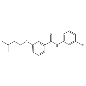 N-(3-Aminophenyl)-3-(isopentyloxy)benzamide Structure