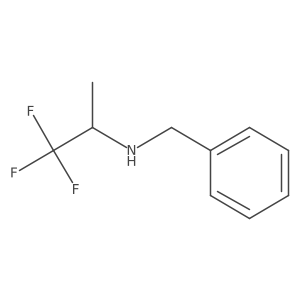 N-(2,2,2-Trifluoro-1-methylethyl)benzenemethanamine Structure
